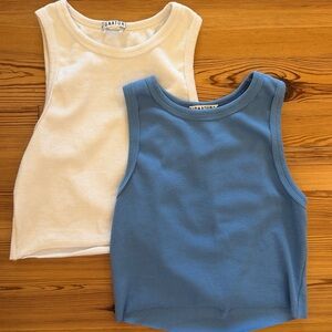 Bundle of two Signature Ribbed Tanks